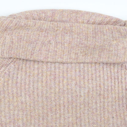 Womens UK Size M H&M Pink Pullover Jumper