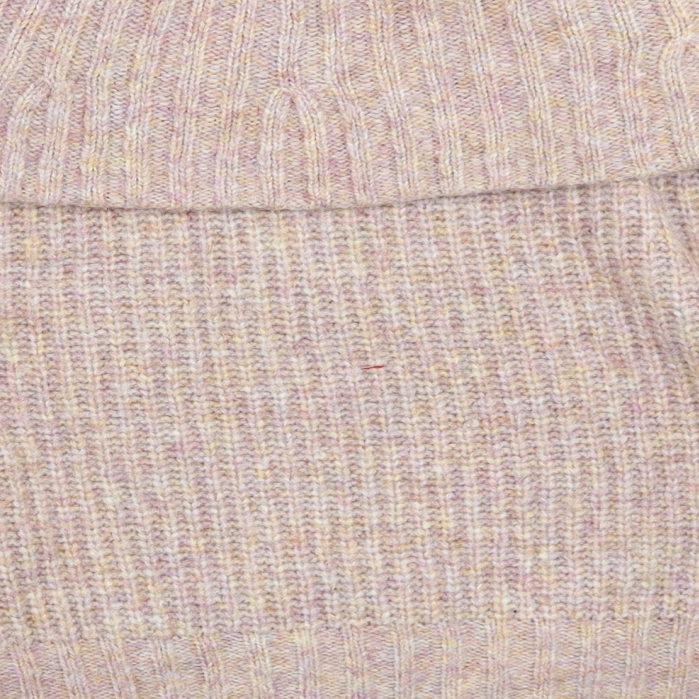 Womens UK Size M H&M Pink Pullover Jumper