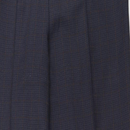 Womens UK Size 14 Marks and Spencer Regular Fit  Blue Trousers