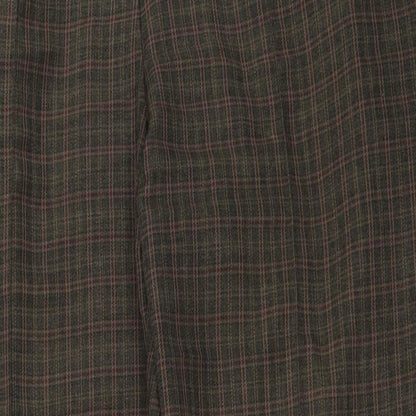 Womens UK Size 36 in Preworn Regular Fit  Green Trousers