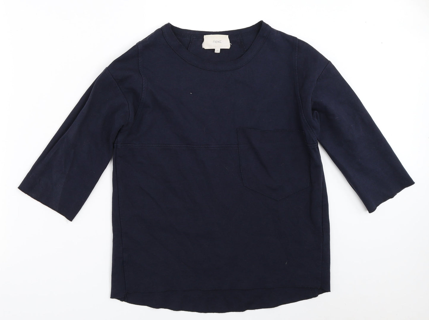 Womens UK Size XS NEXT Blue Pullover Sweatshirt