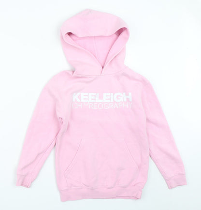 Fruit of the Loom Girls Pink   Pullover Hoodie Size 7-8 Years