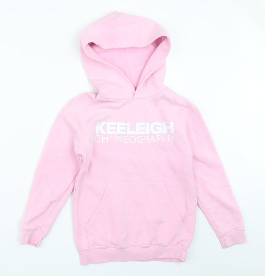 Fruit of the Loom Girls Pink   Pullover Hoodie Size 7-8 Years
