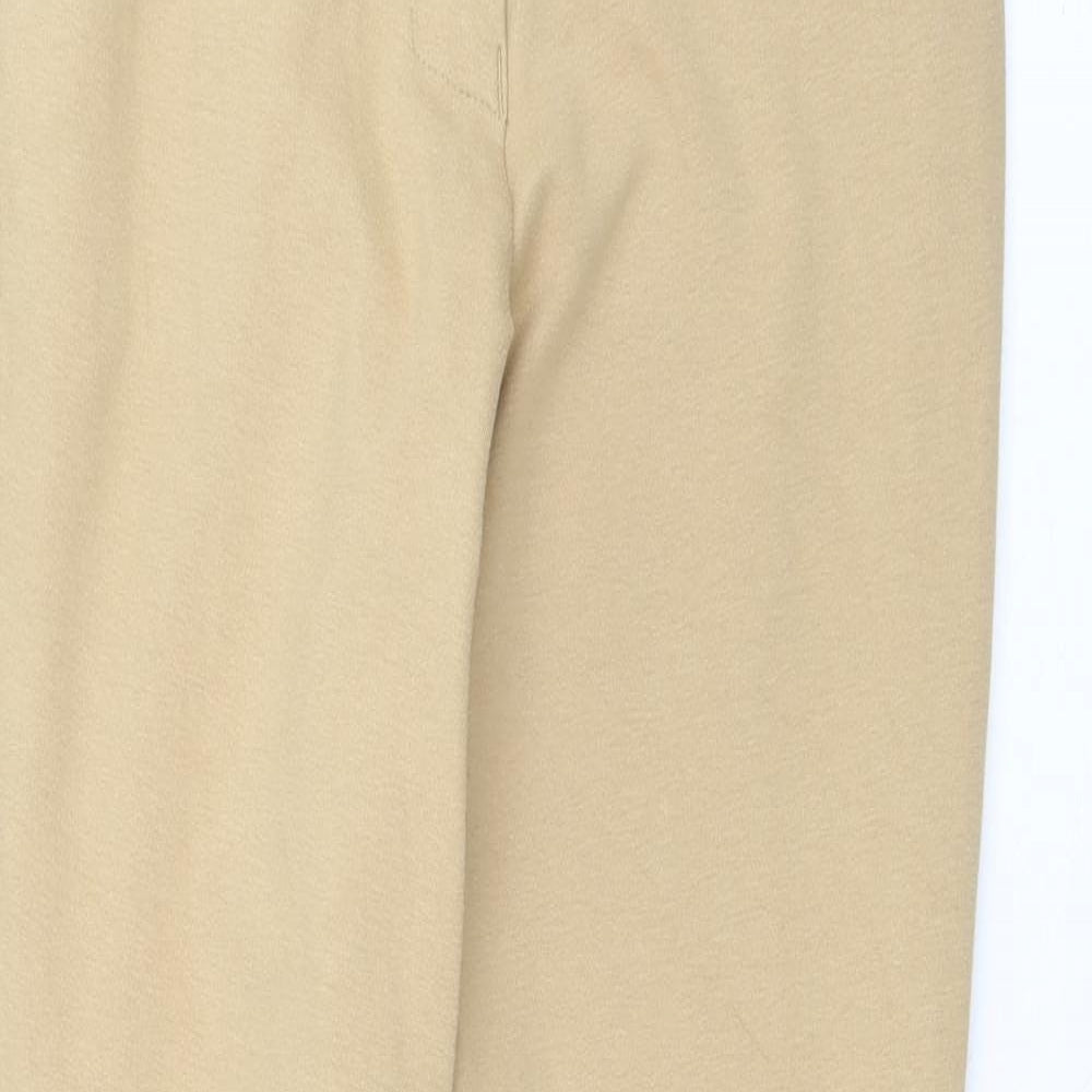 Womens UK Size 28 Preworn Regular Fit  Beige Trousers