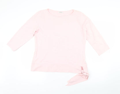 Womens UK Size L Platinum Pink Pullover Jumper