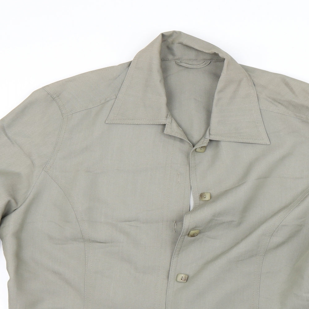 Womens UK Size 14 equorian Green Jacket