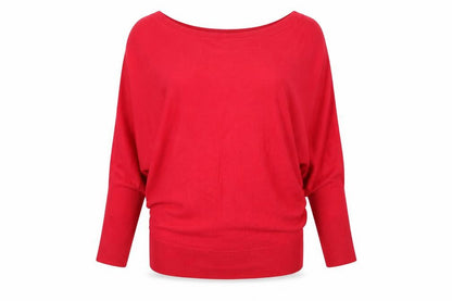 Womens UK Size 10 Marks and Spencer Red Pullover Jumper