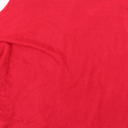 Womens UK Size 10 Marks and Spencer Red Pullover Jumper