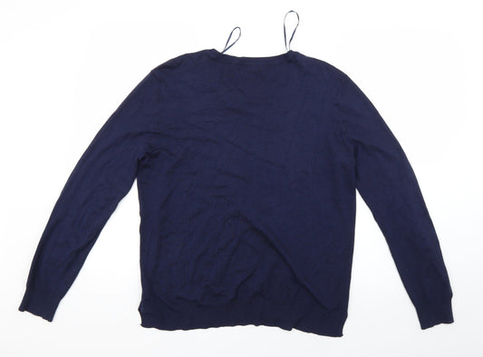 George Womens Blue   Pullover Jumper Size 14