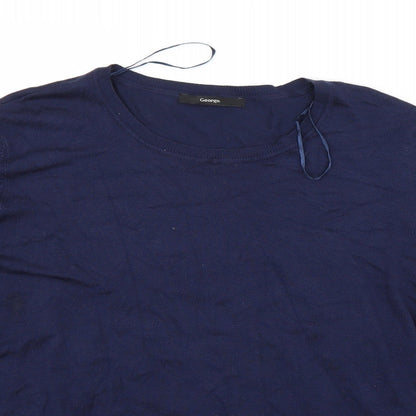 George Womens Blue   Pullover Jumper Size 14