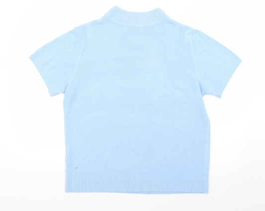 Damart Womens Blue   Pullover Jumper Size 20