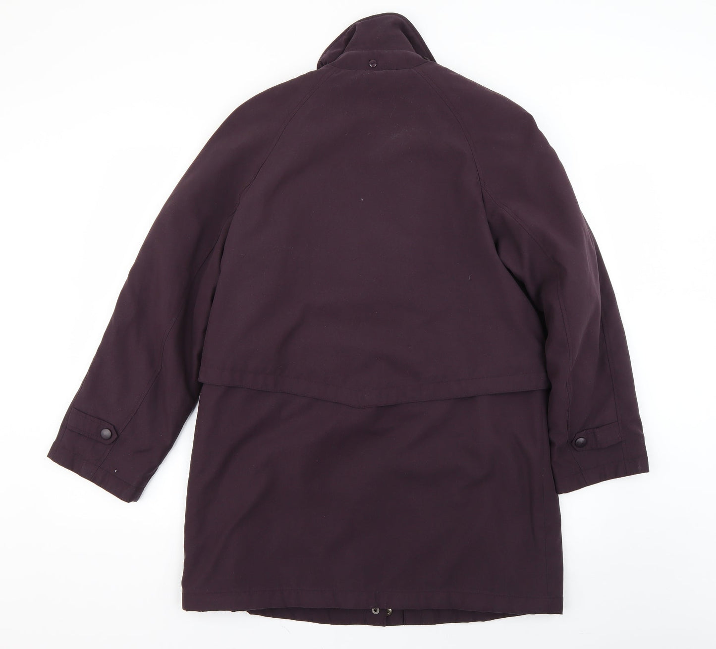 dannimac Womens Purple   Quilted Coat Size S