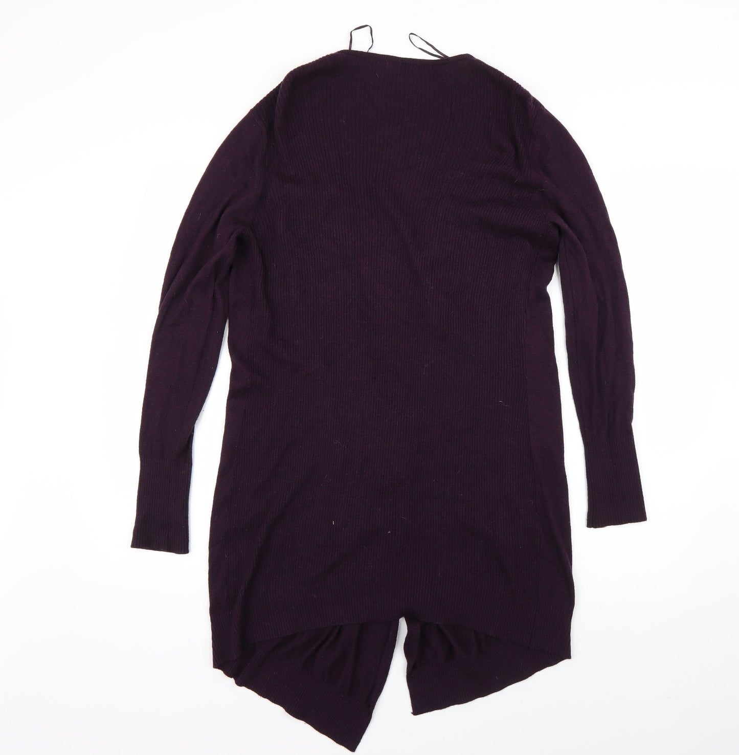 Womens UK Size S M&Co Purple Cardigan Jumper
