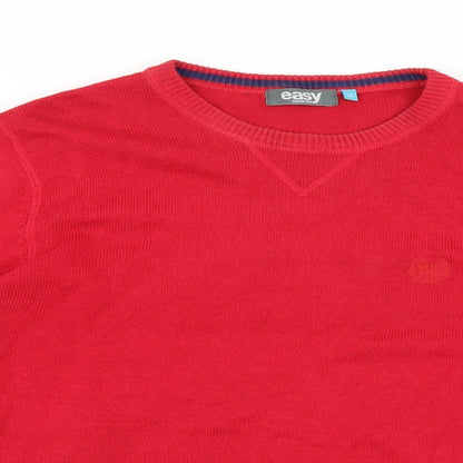 Womens UK Size M Matalan Red Pullover Jumper