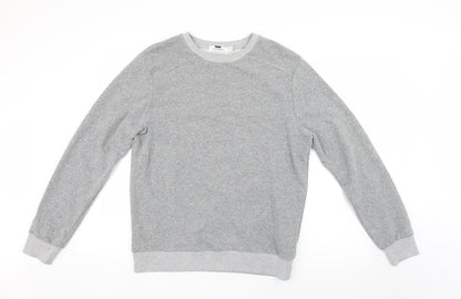 Topman Mens Grey   Pullover Jumper Size M