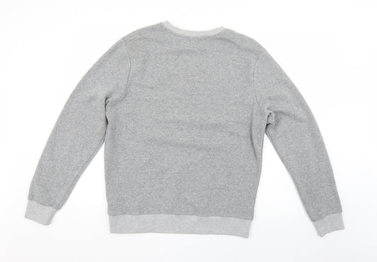 Topman Mens Grey   Pullover Jumper Size M