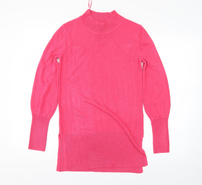 Womens UK Size XS Marks and Spencer Pink Pullover Jumper