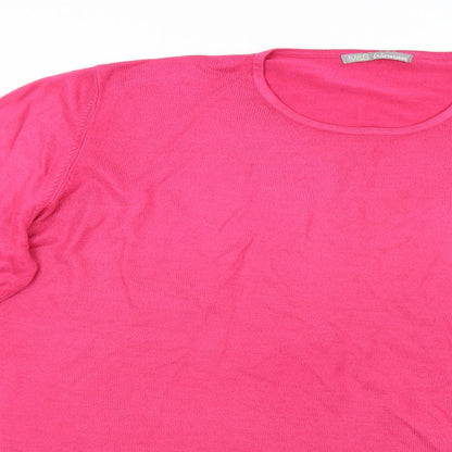 Womens UK Size 20 M&S Pink Pullover Jumper