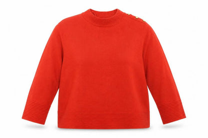 Womens UK Size 14 M&S Red Pullover Jumper