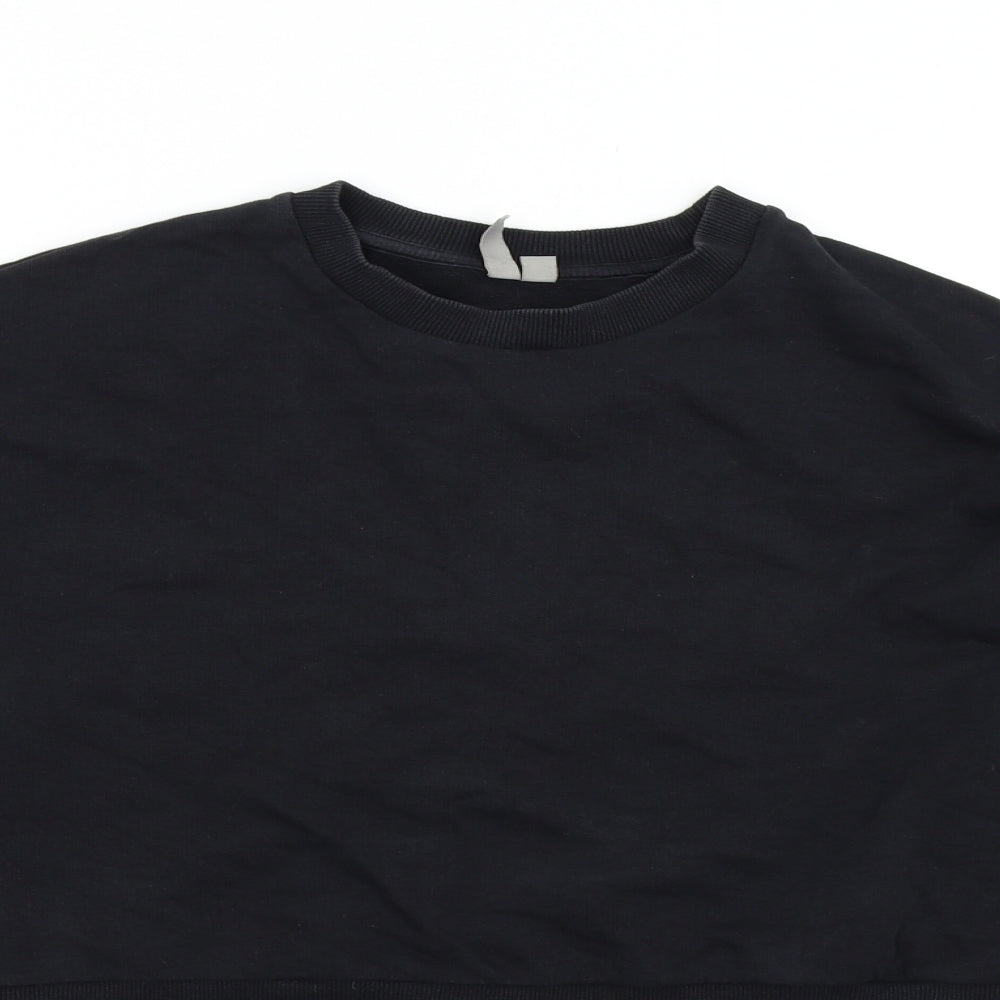 Womens UK Size 12 ASOS Black Pullover Sweatshirt
