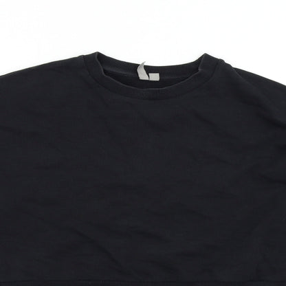 Womens UK Size 12 ASOS Black Pullover Sweatshirt