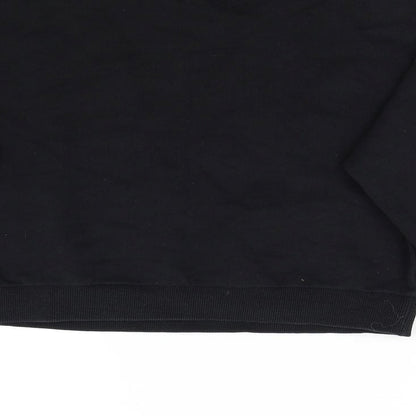 Womens UK Size 12 ASOS Black Pullover Sweatshirt