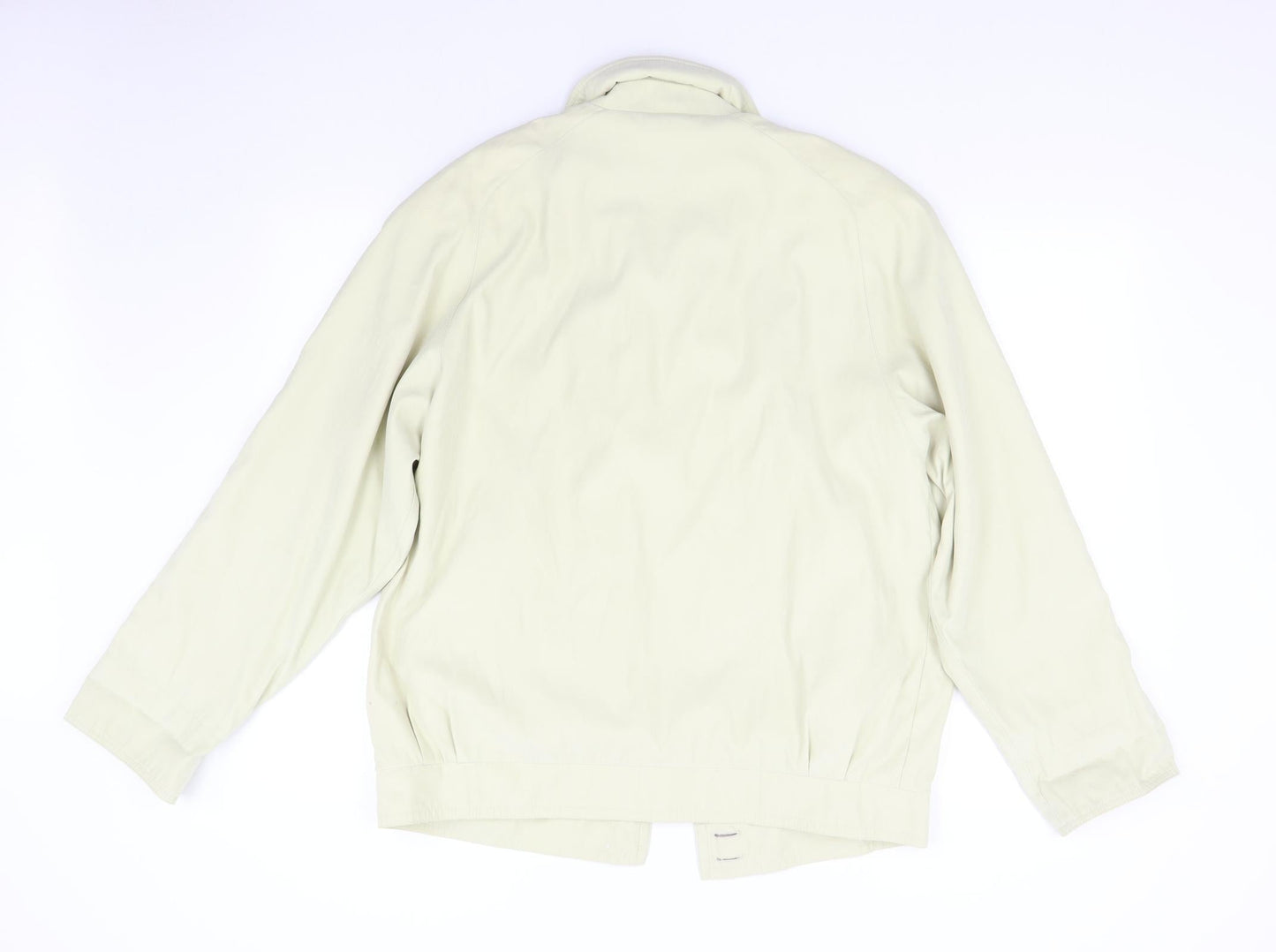 Mens UK Size L Telemac Beige Bomber Jacket
