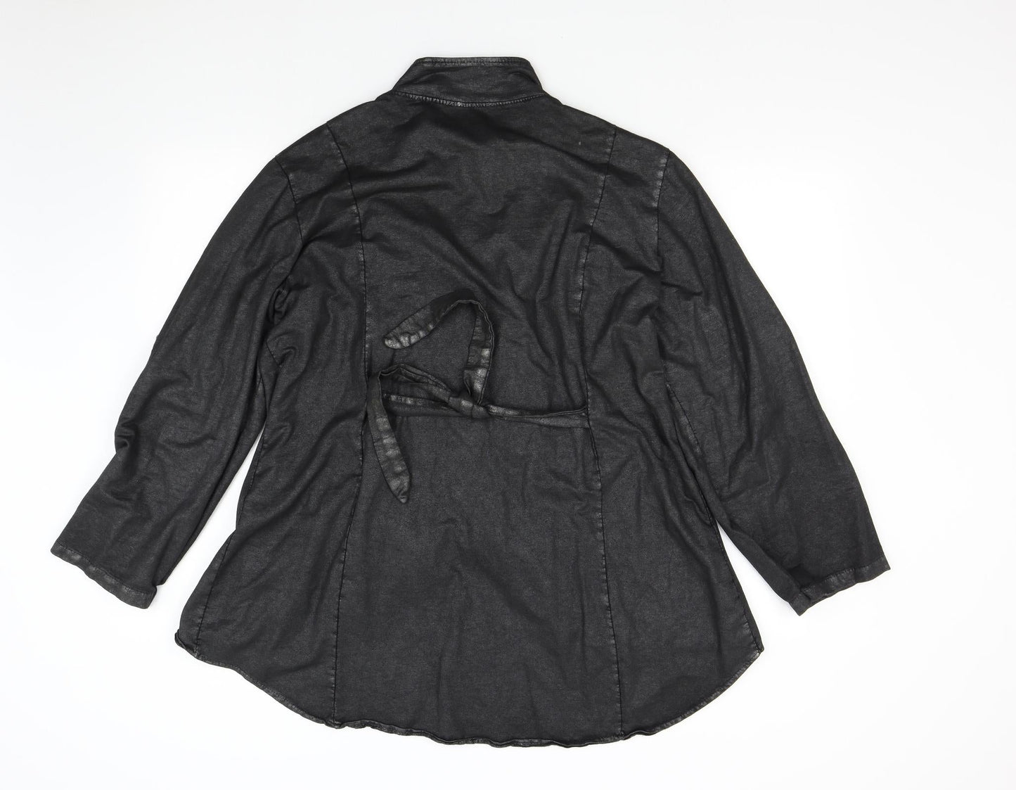 Womens UK Size M Preworn Black Jacket