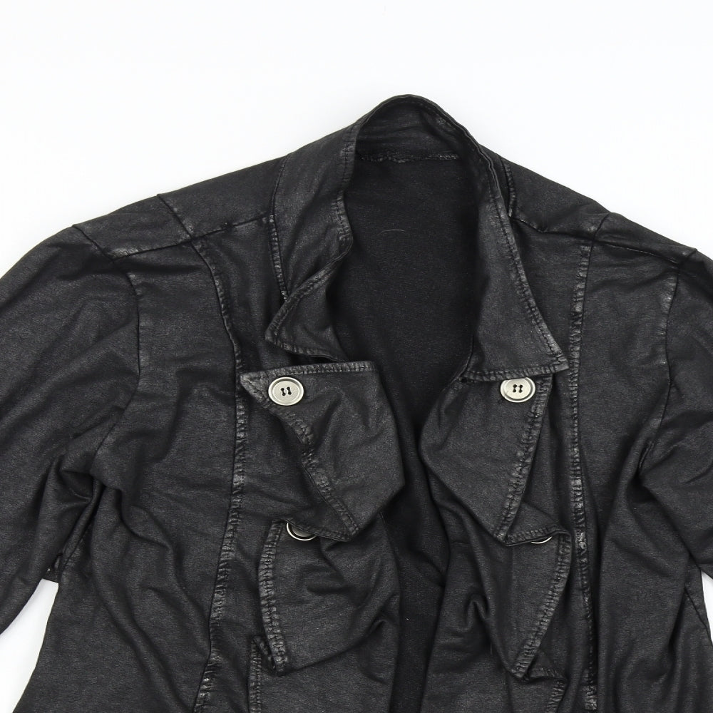 Womens UK Size M Preworn Black Jacket