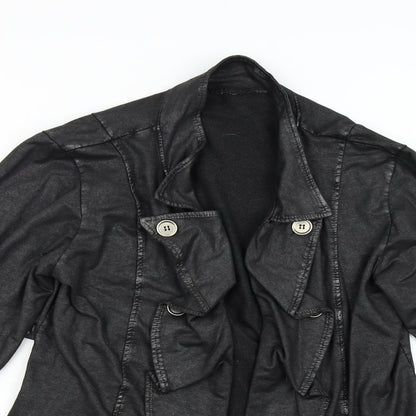 Womens UK Size M Preworn Black Jacket