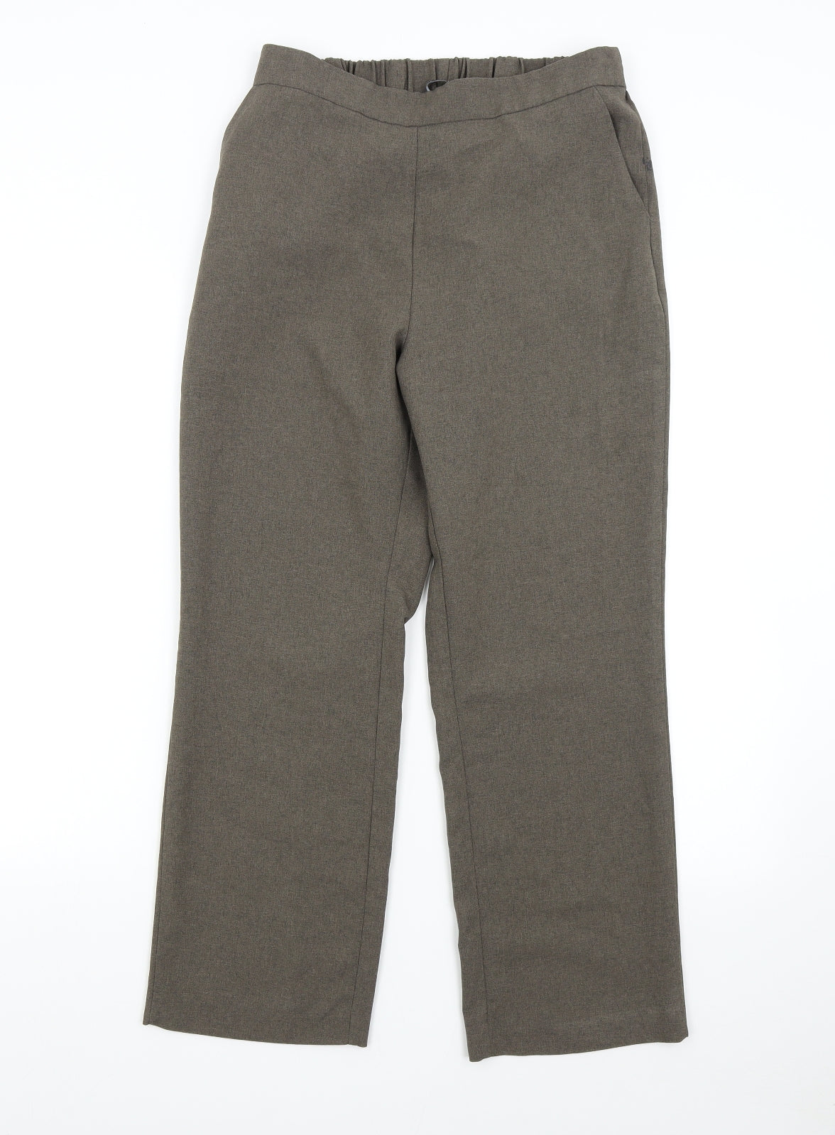 Bonmarché Womens Brown   Trousers  Size 12 L26 in