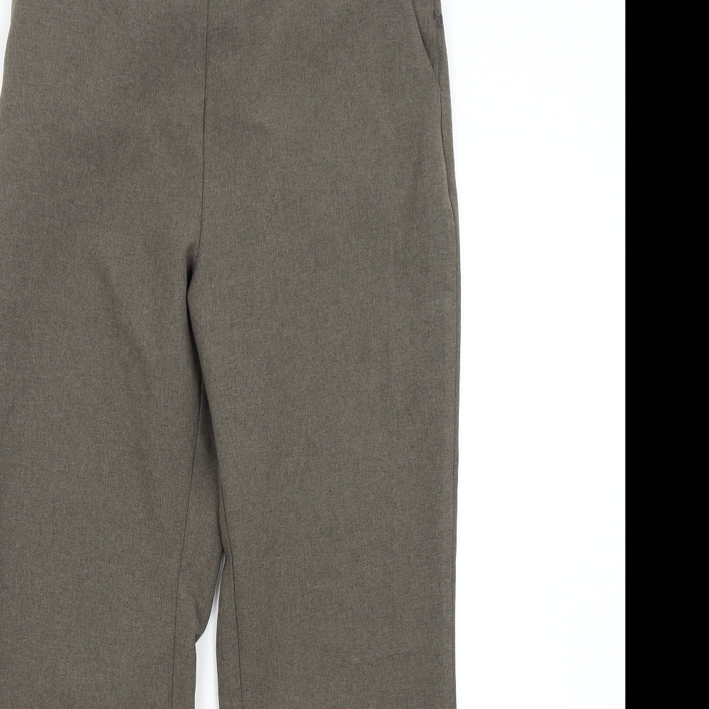 Bonmarché Womens Brown   Trousers  Size 12 L26 in
