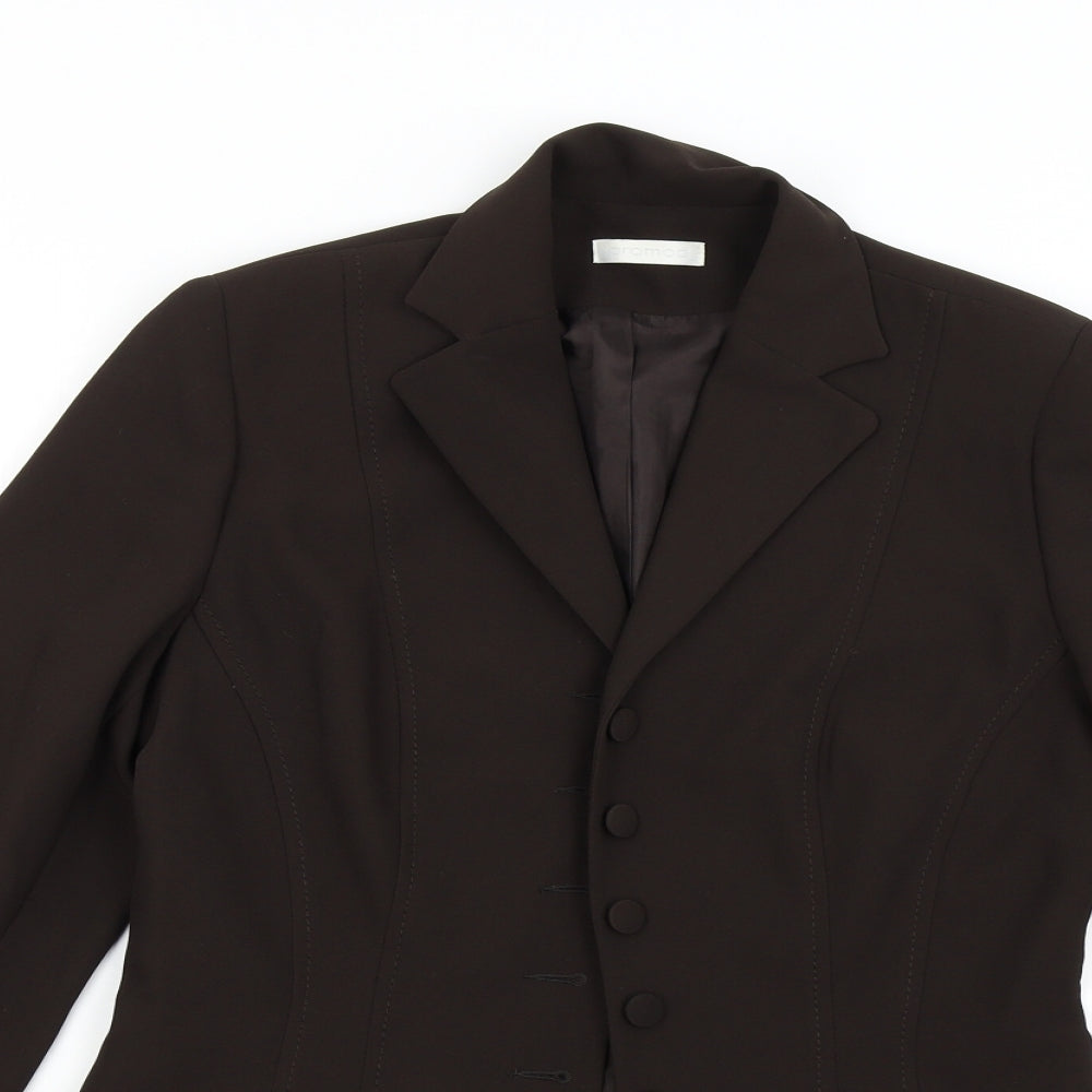 Promod Womens Brown   Jacket Suit Jacket Size 14