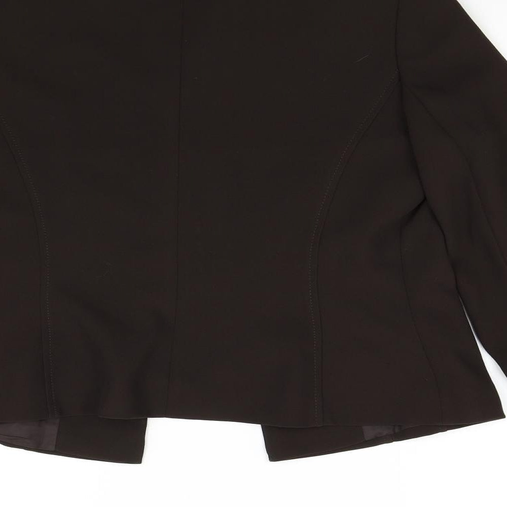 Promod Womens Brown   Jacket Suit Jacket Size 14