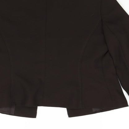 Promod Womens Brown   Jacket Suit Jacket Size 14
