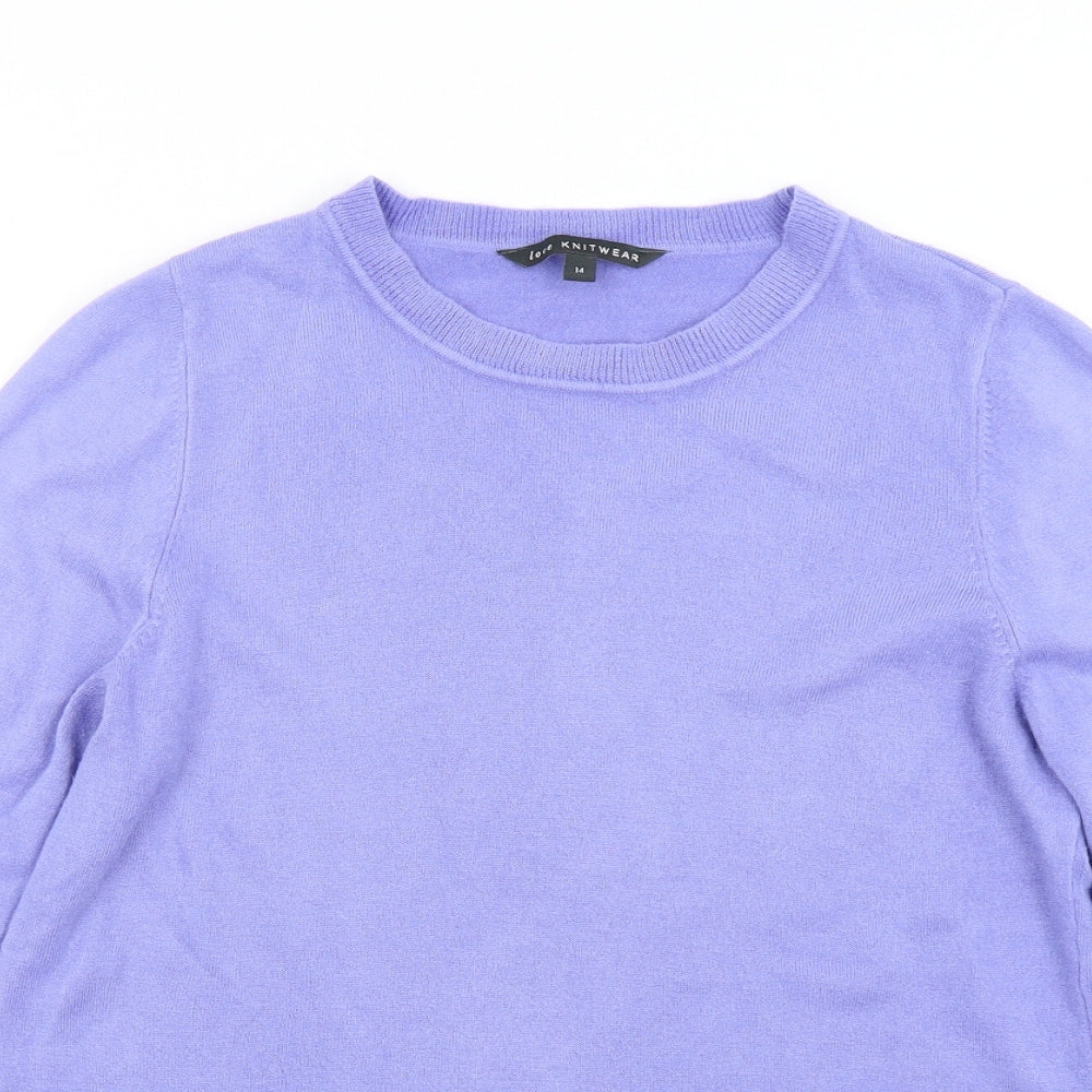 Womens UK Size M M&S Purple Pullover Jumper