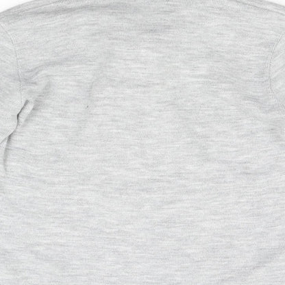 Hand to Hand Womens Grey  Knit Pullover Jumper Size S