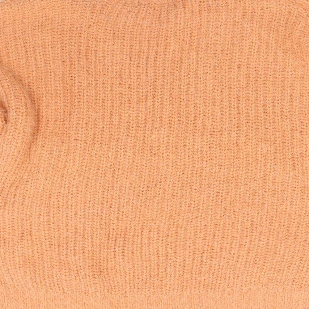 Womens UK Size 10 M&Co Orange Pullover Jumper