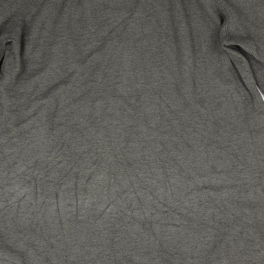 Finery Womens Green  Knit Pullover Jumper Size L