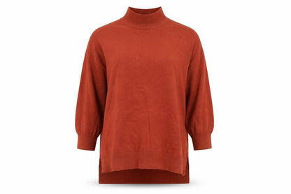 Womens UK Size 6 F&F Orange Pullover Jumper