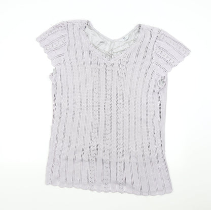 Joanna Hope Womens Grey  Knit Pullover Jumper Size 30