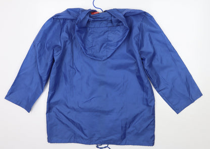 Tannucci Womens Blue   Rain Coat Coat Size XS