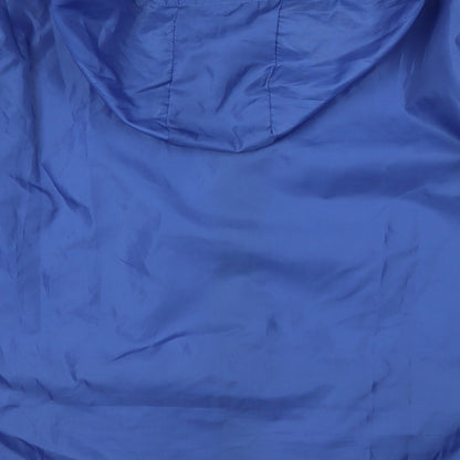 Tannucci Womens Blue   Rain Coat Coat Size XS