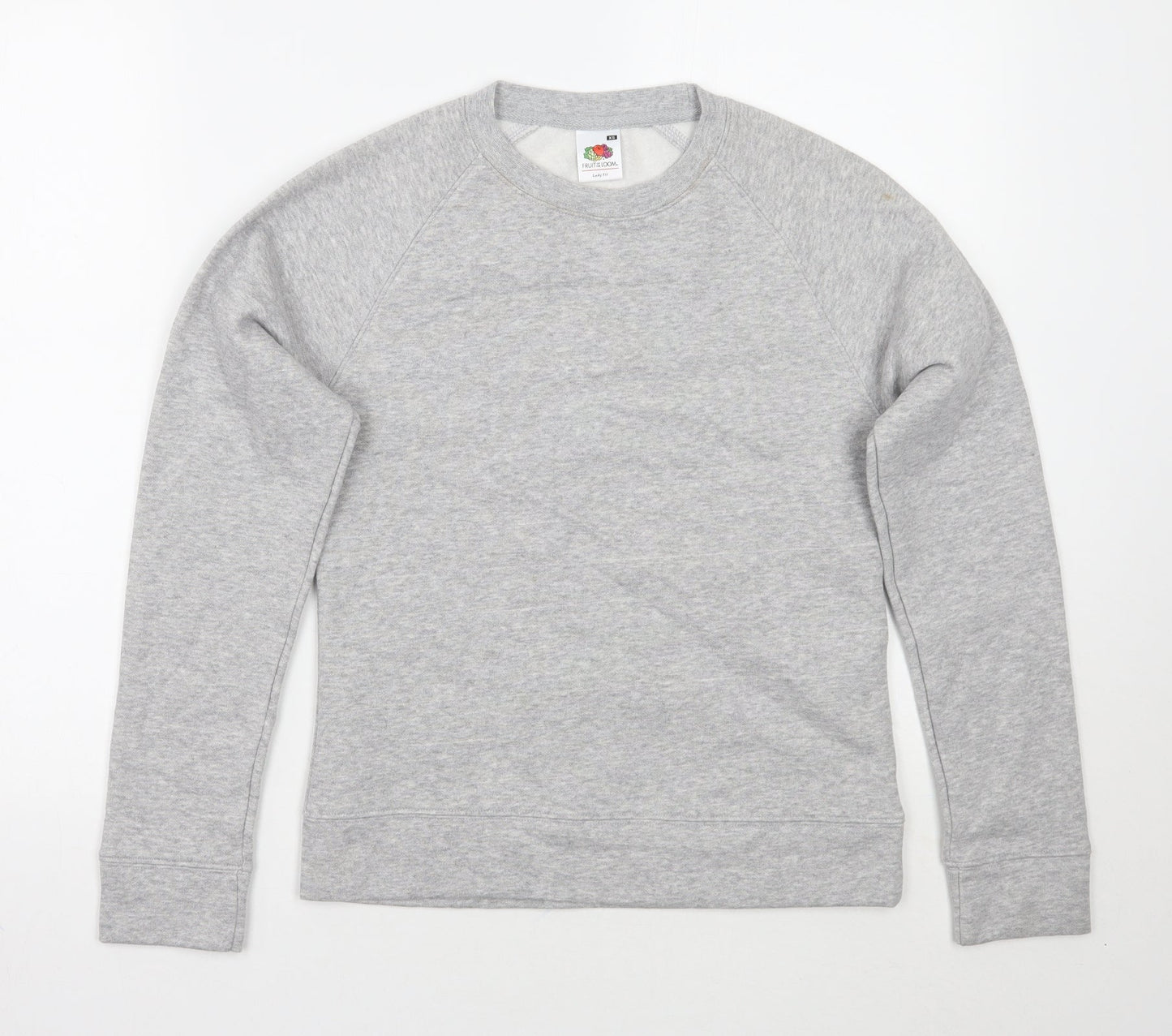Fruit of the Loom Womens Grey   Pullover Jumper Size XS