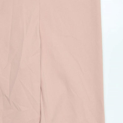 Womens UK Size 10 ASOS Regular Fit  Pink Trousers