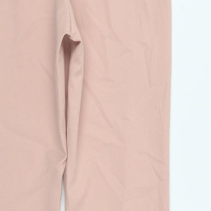 Womens UK Size 10 ASOS Regular Fit  Pink Trousers
