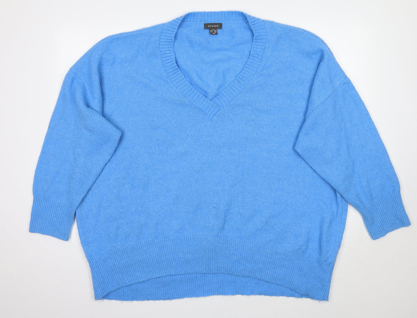 Primark Womens Blue   Pullover Jumper Size XL