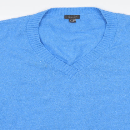 Primark Womens Blue   Pullover Jumper Size XL