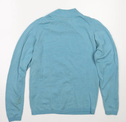 Womens UK Size S EWM Blue Pullover Jumper