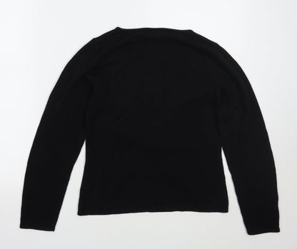 Womens UK Size 10 NEXT Black Pullover Jumper
